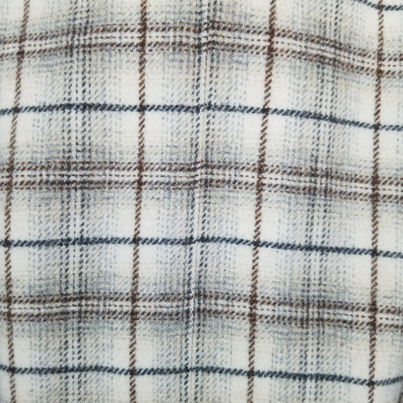 Armani Jeans Womens Blazer Ivory W/ Gray Brown - Picture 7 of 8